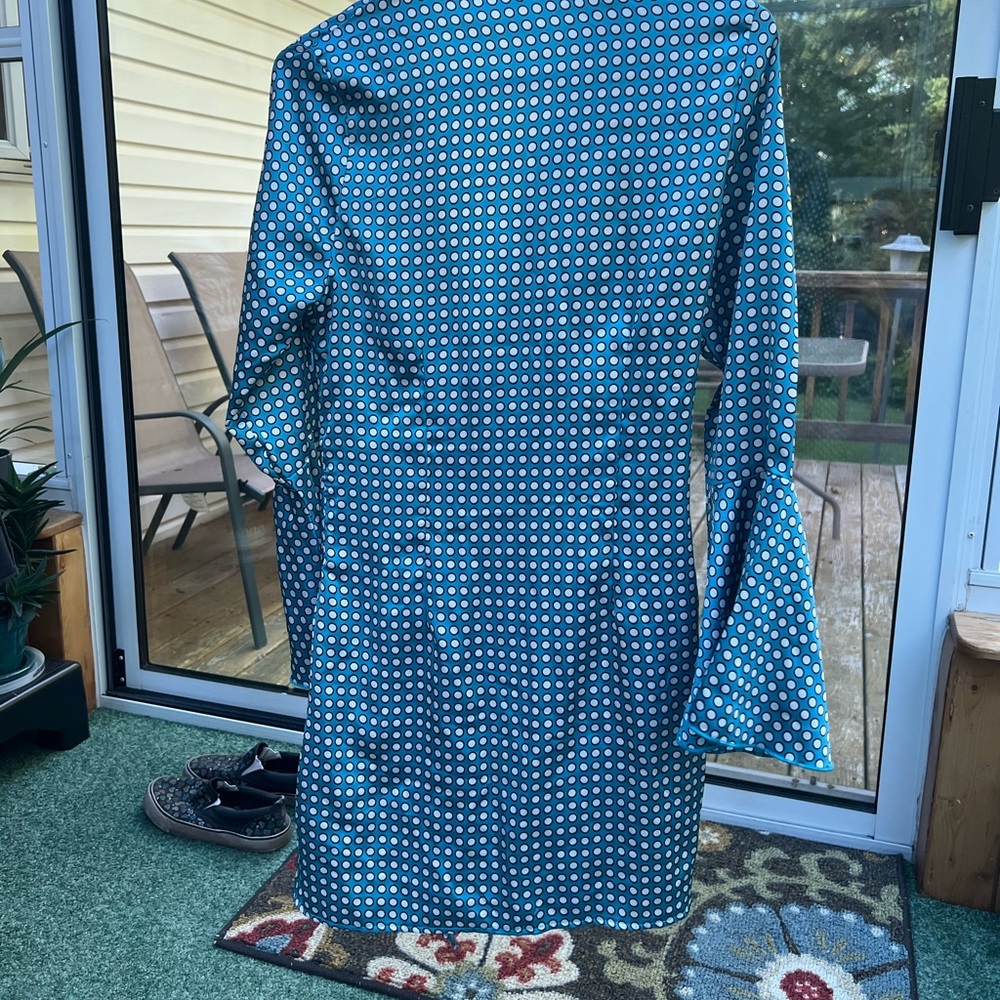 Satin Polka Dot Dress - Picture 3 of 3